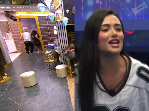 Nova expulsão? Juliano acusa Jordana de empurrá-lo antes de prova no “BBB26”