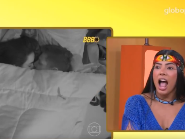 Chocada! Marciele reage ao beijo entre Jonas e Jordana no “BBB26”