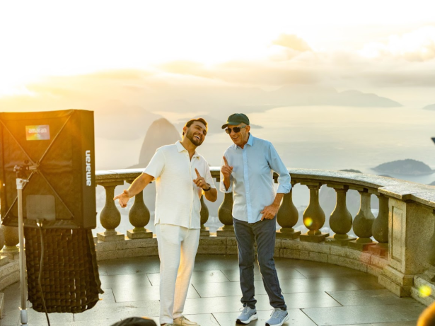 No Cristo Redentor, Mano Walter realiza sonho de gravar com Fagner: “Sou fã desde sempre”