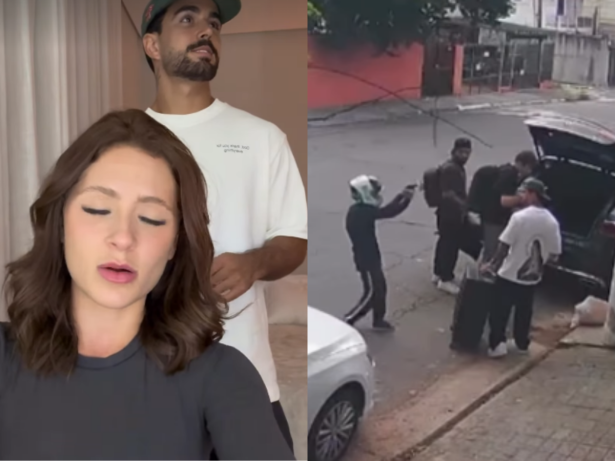Nathalia Valente é assaltada à mão armada e lamenta: “Só pensei no meu filho”