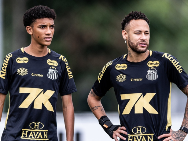 Antes de briga em treino, Neymar fez promessa a Robinho Jr.: “Cuidarei de você”