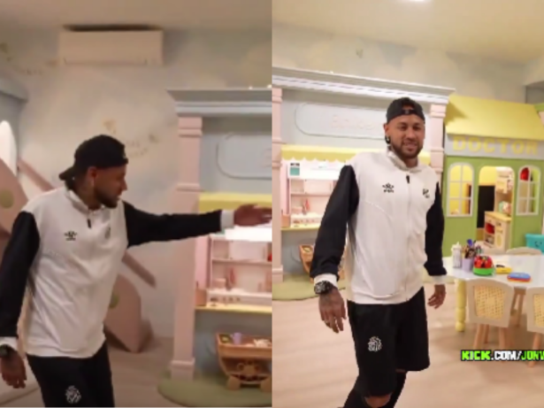 Disney particular! Neymar Jr. impressiona ao mostrar brinquedoteca das filhas