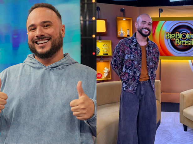 Com 30 kg a menos, Ed Gama mostra processo de emagrecimento: “Outra pessoa”