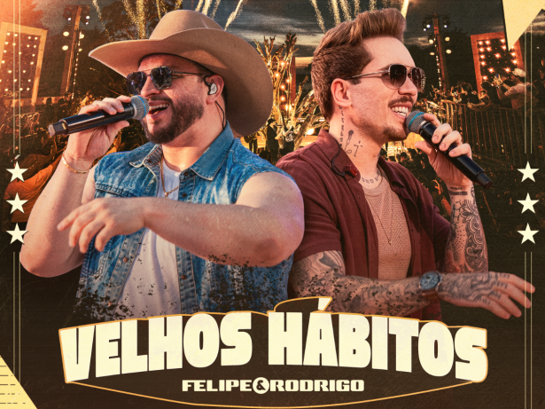 “Velhos Hábitos”: com duas músicas inéditas, Felipe e Rodrigo fecham álbum milionário