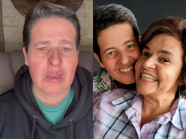 Esposa de Claudia Rodrigues chora ao falar sobre saúde da atriz: “Coração parou três vezes”