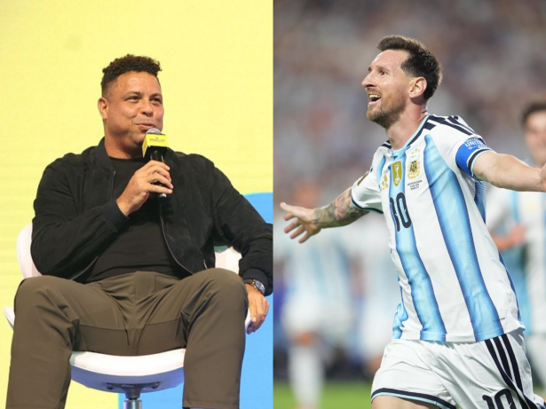 Ronaldo Fenômeno desmente afirmação de que “Messi é o melhor da história”