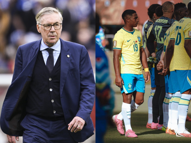 “Vou colocá-lo no momento certo”, afirma Ancelotti sobre ausência de Endrick no time titular