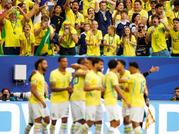 Com show de Vini Jr., Brasil vence a Escócia e vai ao mata-mata da Copa do Mundo