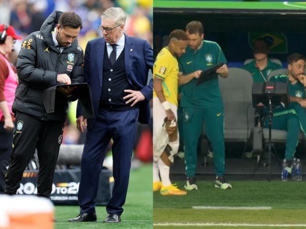 Filho de Ancelotti explica gesto negativo associado à entrada de Neymar na Seleção