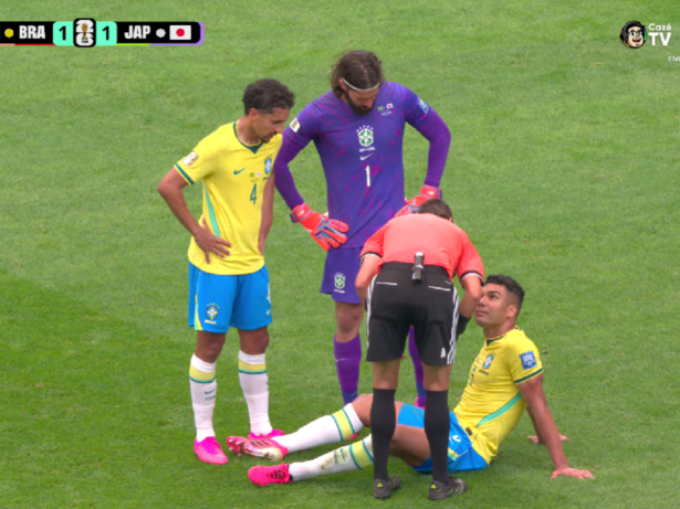 Lucas Paquetá e Casemiro deixam campo lesionados e preocupam o Brasil