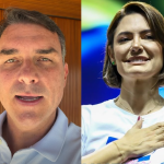 Flávio Bolsonaro pede desculpas a Michelle e busca apoio para sua candidatura
