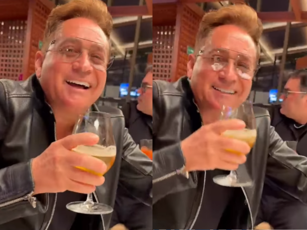Leonardo celebra fim do jejum de 30 dias sem álcool: “Voltei, Brasil”