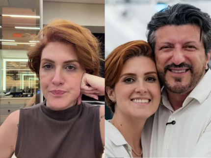 Viúva de Lito Sousa se emociona em desabafo sobre 1º voo sem o marido: “Que saudade”