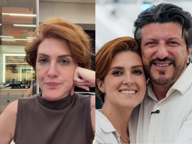 Viúva de Lito Sousa se emociona em desabafo sobre 1º voo sem o marido: “Que saudade”