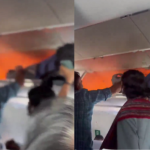 Avião faz pouso de emergência na Índia após carregador portátil pegar fogo durante voo