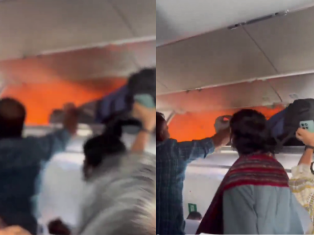 Avião faz pouso de emergência na Índia após carregador portátil pegar fogo durante voo