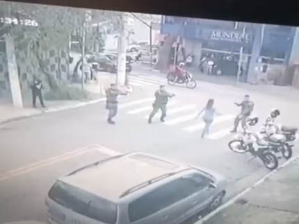 PM é preso após atirar e matar mulher com faca na mão em São Paulo