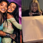 Ludmilla presenteia Brunna Gonçalves com bolsa avaliada em R$ 28 mil