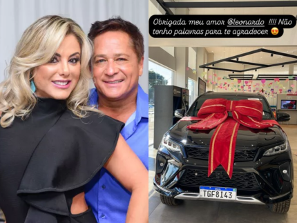 Relógio, carro e até estrela: os presentes mais luxuosos dos famosos no Dia dos Namorados 5 Os dois, que estão juntos há mais de 30 anos, são pais de Zé Felipe.