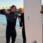 Do gramado para as ondas: Lamine Yamal surfa com Gabriel Medina no Brasil