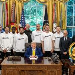 Donald Trump encontra time da Juventus e causa saia-justa na Casa Branca