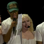 Líder da equipe de mordomos lê carta de Lady Gaga para mais de 2 milhões de pessoas