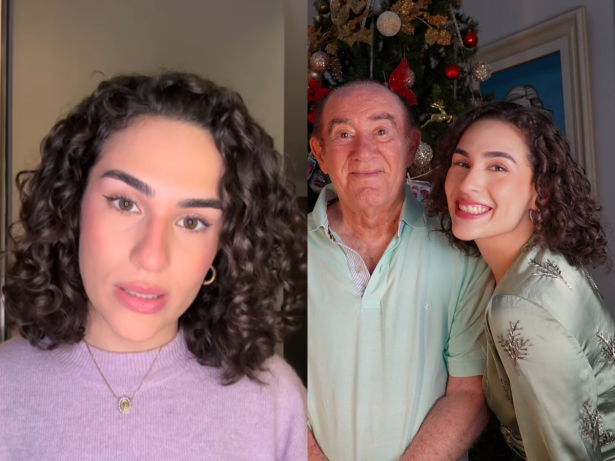 Lívian Aragão nega ter colocado o pai no asilo e repudia fake news sobre sua família