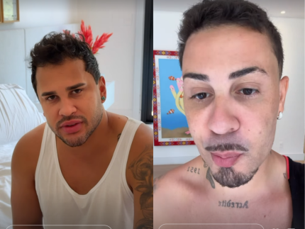 Lucas Guimarães nega reconciliação após dormir com Carlinhos Maia