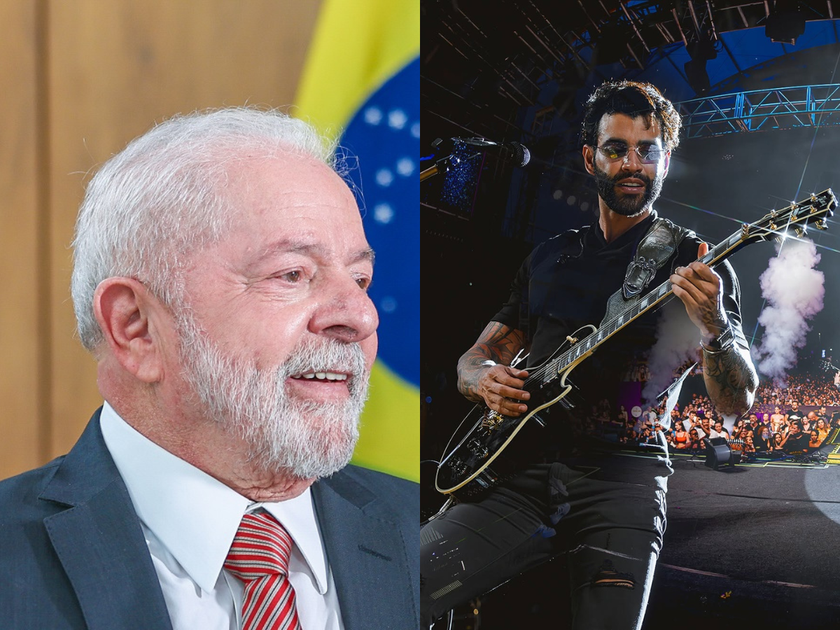 Lula e Gusttavo Lima / Reprodução