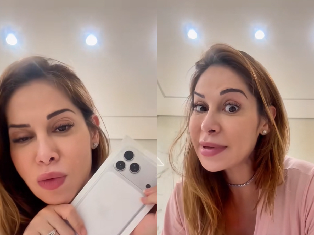 Reprodução TikTok Maíra Cardi/ montagem 