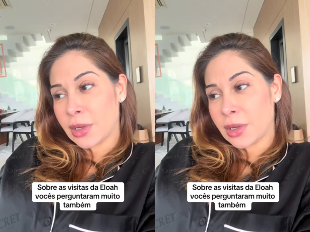 Maíra Cardi revela que só pessoas vacinadas estão visitando a filha recém-nascida