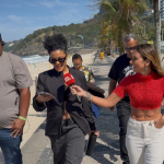 De novo? Bella Campos dá uma de Maria de Fátima e ignora repórter do portal LeoDias