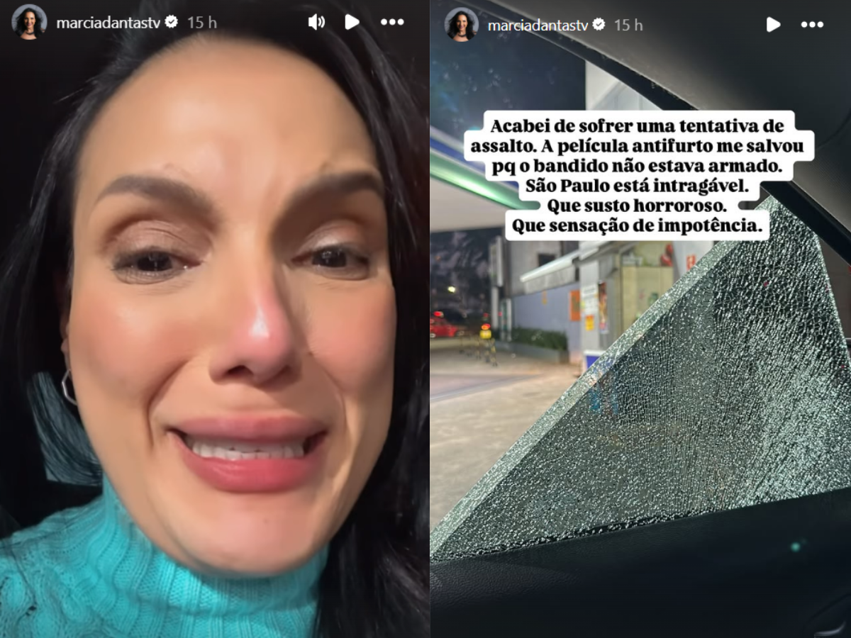 Reprodução Instagram Márcia Dantas/ montagem 