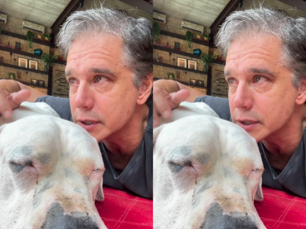 Márcio Garcia chora ao revelar câncer de cachorro e pede ajuda: “Dilemas difíceis”
