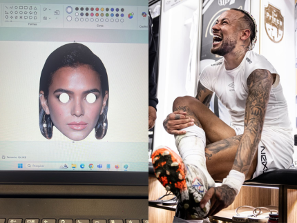 Torcida do Sport prepara máscaras de Marquezine para provocar Neymar em jogo contra o Santos