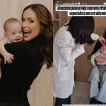 Nadja Haddad detalha tratamento do filho com estrabismo e miopia: “Comum em prematuros”