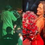 O último romântico! Nattan pausa show para comprar rosas para Rafa Kalimann