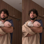 Perrengue de pai! Nattan usa áudio viral para mostrar dificuldade em fazer Zuza dormir