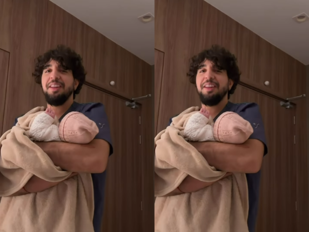 Perrengue de pai! Nattan usa áudio viral para mostrar dificuldade em fazer Zuza dormir