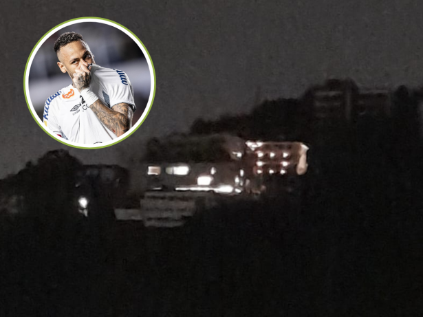 Que situação! Mansão de Neymar fica sem luz em meio a temporal em Santos