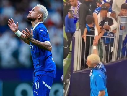 Neymar tem anel roubado antes de jogo pelo Al-Hilal. Veja!