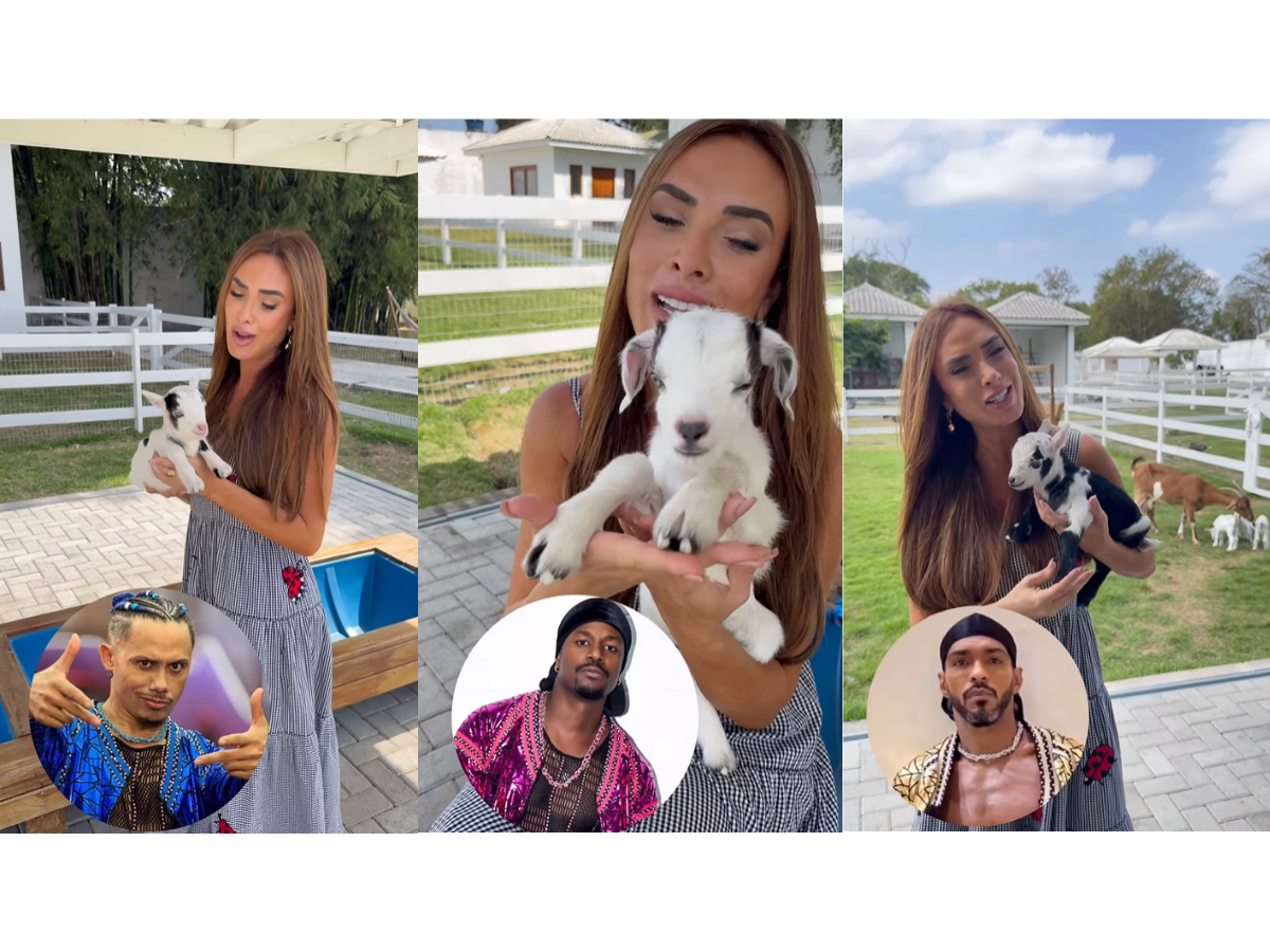 Reproução Instagram Nicole Bahls/ montagem 