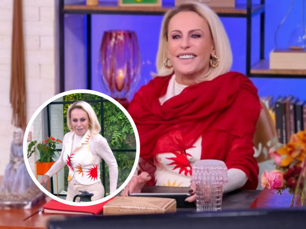 “Nois trupica mais não cai”: Ana Maria Braga tropeça ao vivo no “Mais Você”