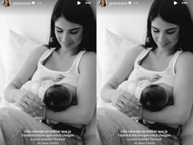 Nora de Ronaldinho Gaúcho comemora oito meses da filha: “Não consigo acreditar”