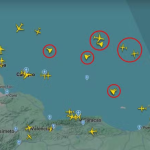 Em meio à tensão, EUA enviam oito aviões de guerra para área próxima da Venezuela