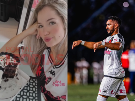 Camisa usada por Payet no dia 25 de outubro de 2024, na vitória do Vasco contra o Cuiabá, foi utilizada por Larissa Ferreira enquanto esteve hospedada na casa do jogador