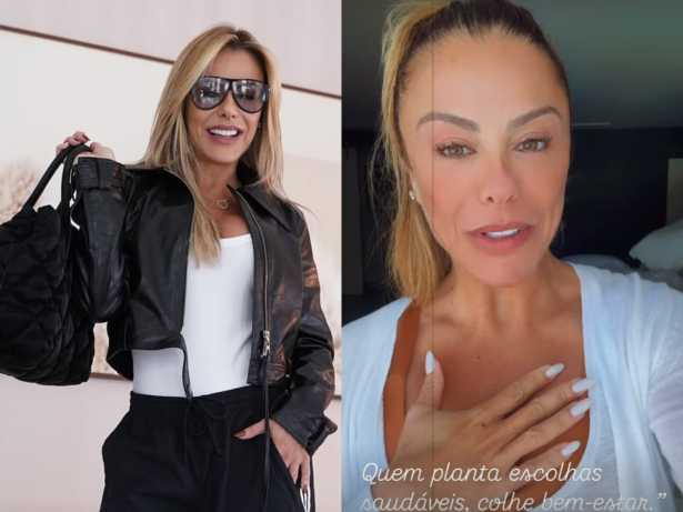 Poliana Rocha mostra resultados após proposta saudável para as funcionárias