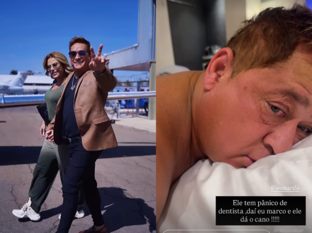 Leonardo foge de dentista por medo, vai beber e diverte Poliana: “Não sou cachorro”