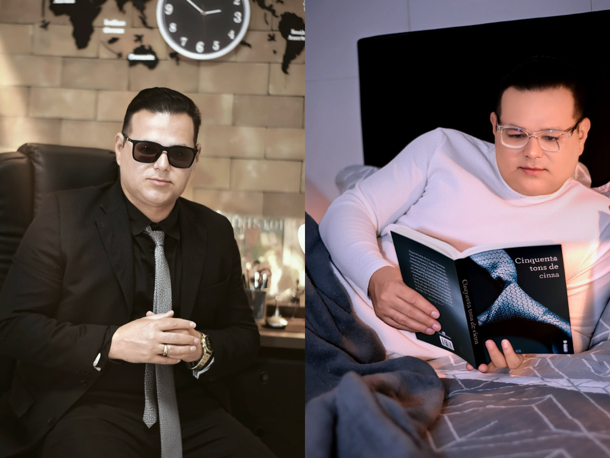 Reprodução Instagram Chrystophe Divino/ montagem Reprodução Instagram Chrystophe Divino/ montagem