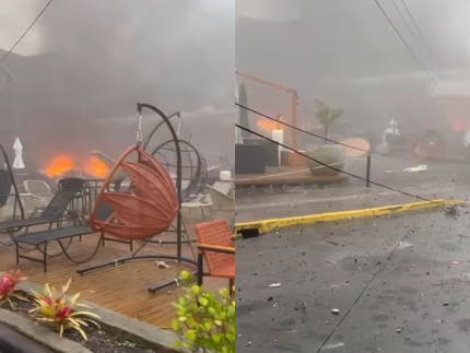 Avião caiu em Gramado, na serra gaúcha